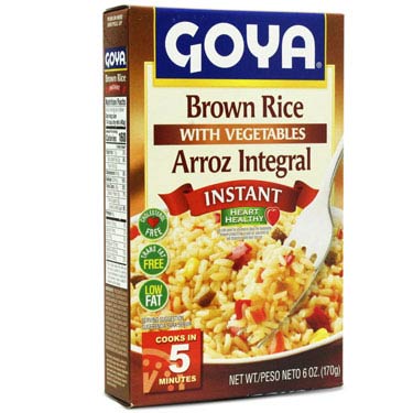 Arroz integral grano largo, Goya