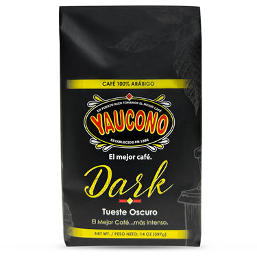 YAUCONO DARK CAFE MOLIDO 14 OZ