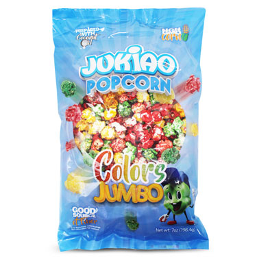 JUKIAO JUMBO MIXTO (POPCORN DE COLORES ) 7 OZ