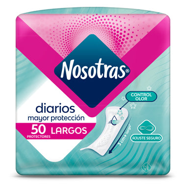 NOSOTRAS PANTiLINER LARGOS 50 CT