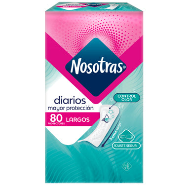 NOSOTRAS PANTILINER LONG 80 CT