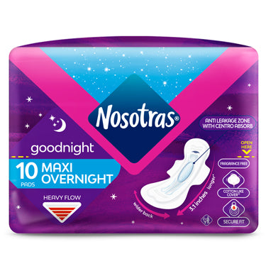 NOSOTRAS MAXI OVERNIGHT 10 CT