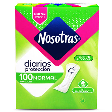 NOSOTRAS PANTILINER CORTOS 100 CT