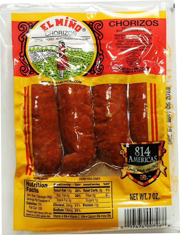 EL MIÑO CHORIZOS 4 PK 4 OZ