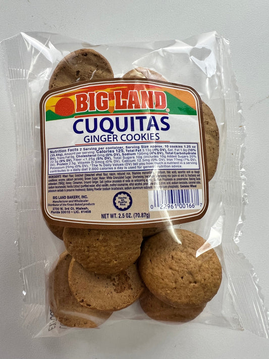 Mini Cucas de jengibre El Colmadito Criollo