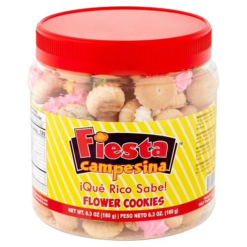 Fiesta Campesina Flower Cookies 6.3oz