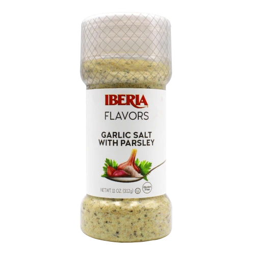 Iberia Garlic Salt with Parsley 11 oz