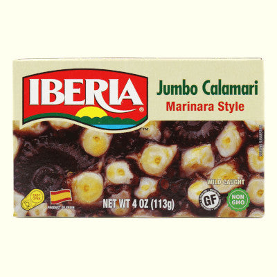 Calamar a la Marinara Iberia 4oz