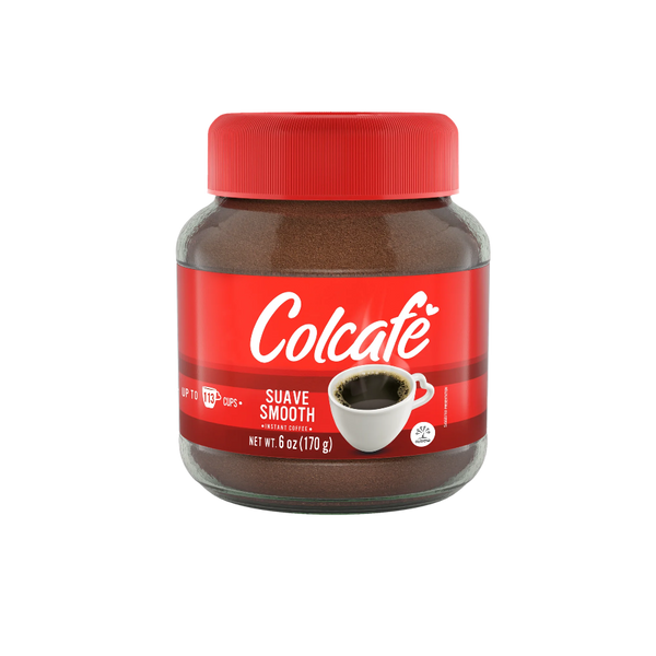 Colcafe Cafe Instantaneo Suave - Instant Coffee Jar 6oz