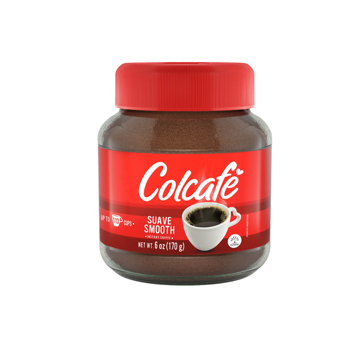 Colcafe Cafe Instantaneo Suave - Instant Coffee Jar 6oz