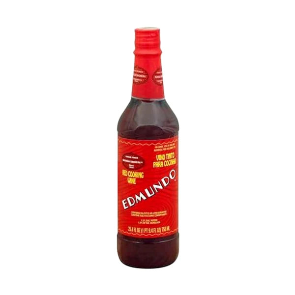 Edmundo Red Cooking Wine - Vino Tinto Para Cocinar 25.4oz