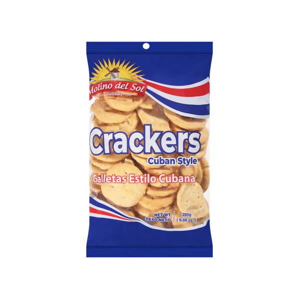 Cuban Crackers - Galletas Cubanas Molino del Sol 9.88oz