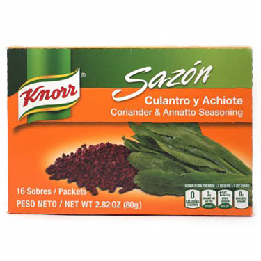 Knor Sazon Culantro y Achiote 16 Sobres