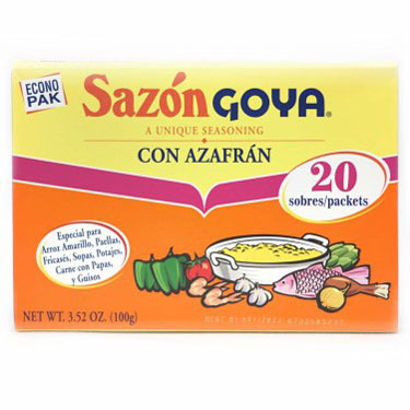 Goya with Azafran 20 Pack