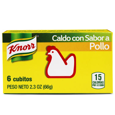 Knorr Chicken Bouillon (Pollo) (from 6 to 96)
