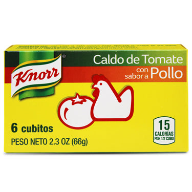 KNORR CUBITO POLLO/TOMATE 6 CT