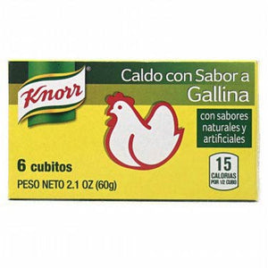 KNORR CALDO DE GALLINA 6 CT