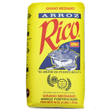 ARROZ RICO GRANO MEDIANO 3 LB