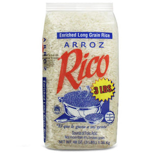 ARROZ RICO LARGO CLEAR 3 LB