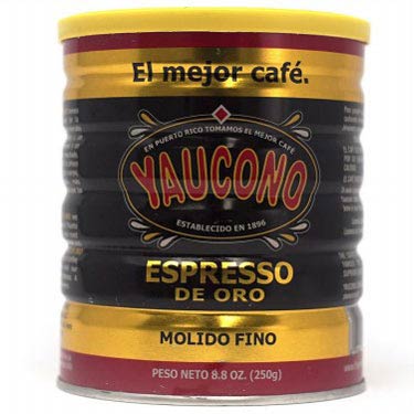 YAUCONO ESPRESSO DE ORO 8.8 OZ