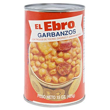 EL EBRO GARBANZOS/CHORIZO 15 OZ