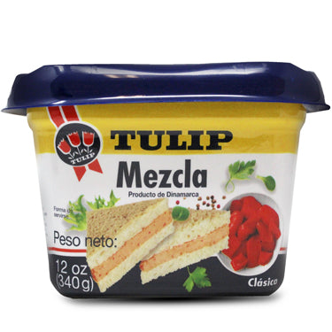 TULIP MEZCLA PLASTIC JAR 12 OZ