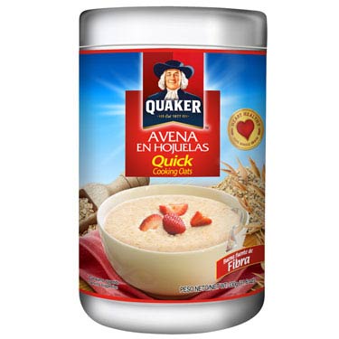 QUAKER AVENA EN HOJUELAS 330 GRM