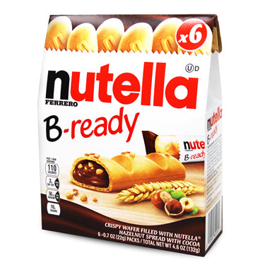 NUTELLA BE READY X6 4.65 OZ