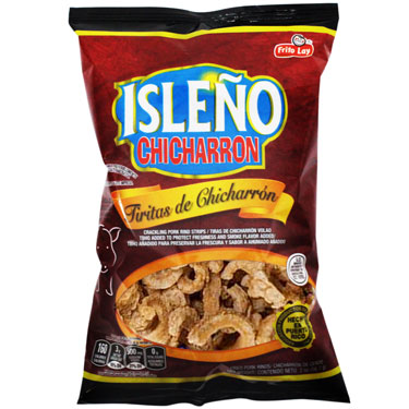 ISLENO CHICHARRON TIRITAS 2 OZ