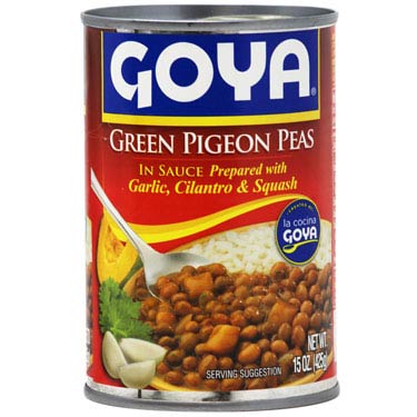 GOYA GANDULES GUISADOS 15 OZ