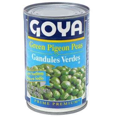 GOYA GANDULES VERDES BAJO EN SODIO 15 OZ