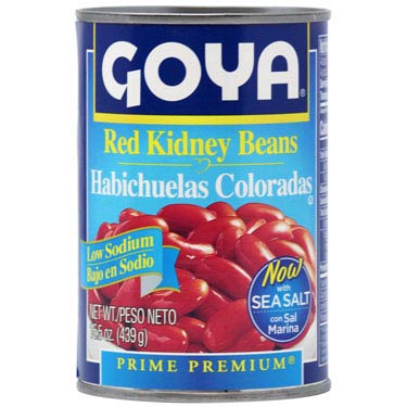 GOYA HABICHUELAS COLORADAS BAJA SODIO 15.5 OZ