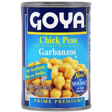 GOYA GARBANZOS BAJO EN SODIO 15.5 OZ