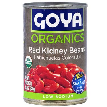 GOYA HABICHUELAS COLORADAS ORGANICAS 15.5 OZ