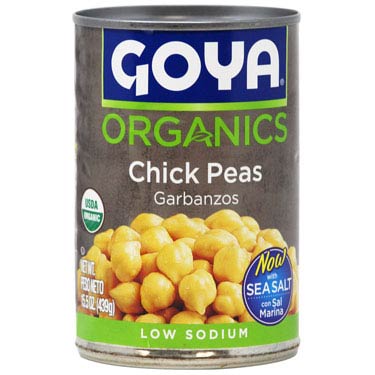 GOYA GARBANZOS ORGANICOS 15.5 OZ