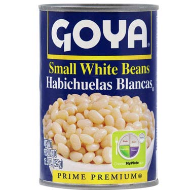 GOYA HABICHUELAS BLANCAS EN AGUA Y SAL 15.5 OZ