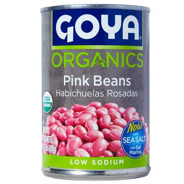 GOYA HABICHUELAS ROSADAS ORGÁNICAS 15.5 OZ