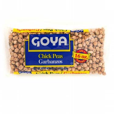 GOYA GARBANZOS SECOS 1 LB