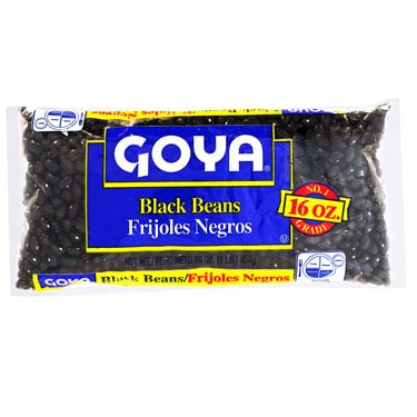 GOYA HABICHUELAS NEGRAS SECAS 1 LB