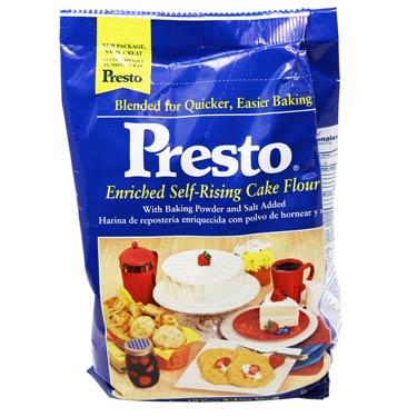 PRESTO SELF RISING CAKE FLOUR 2 LB