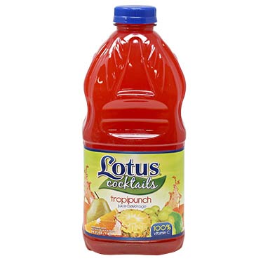 LOTUS COCKT TROPI PUNCH 64 OZ