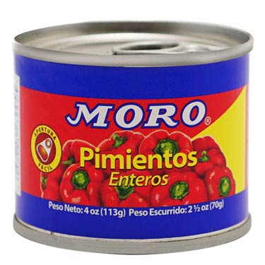 MORO PIMIENTOS MORRONES ENTEROS 4 OZ