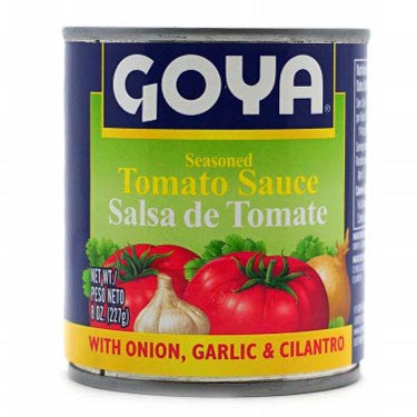 GOYA SALSA TOMATE/CEBOLLA/CILANTRO 8 OZ