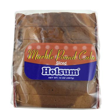 HOLSUM POUND CAKE MARBLE 14 OZ