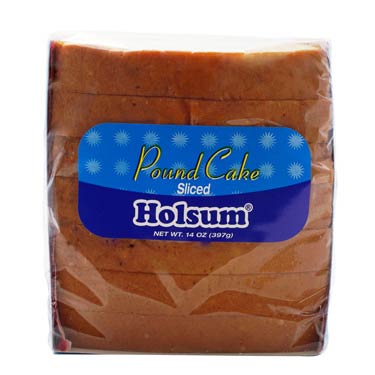 HOLSUM POUND CAKE VANILLA 14 OZ