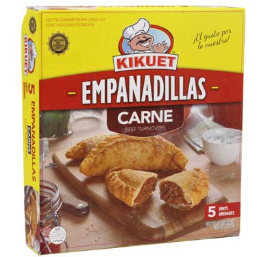 Next Day delivery con 4 cajas de KIKUET EMPANADILLA CARNE 5 CT