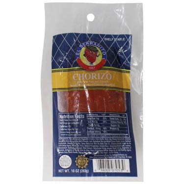 SERRANITO CHORIZOS 4oz