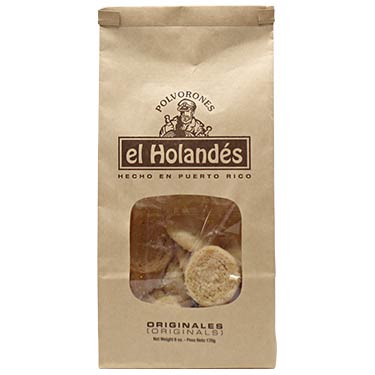 POLVORONES ORIGINAL EL HOLANDÉS 6 OZ