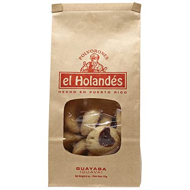 POLVORONES GUAYABA EL HOLANDÉS 6 OZ