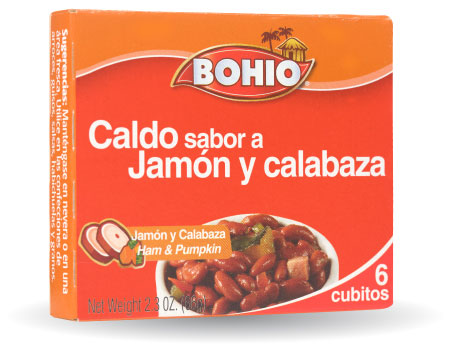 BOHIO CALDO DE JAMON Y CALABAZA (from 6 to 96)